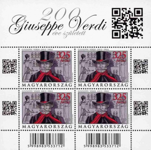 2013 200 ÉVE SZÜLETETT GIUSEPPE VERDI 2013 200 ÉVE SZÜLETETT GIUSEPPE VERDI