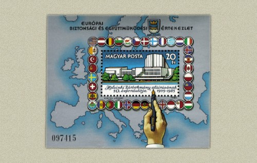 HELSINKI ZÁRÓOKMÁNY - BLOKK HELSINKI ZÁRÓOKMÁNY - BLOKK