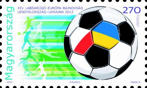 LABDARÚGÓ EURÓPA BAJNOKSÁG - ALKALMI BÉLYEG LABDARÚGÓ EURÓPA BAJNOKSÁG - ALKALMI BÉLYEG