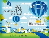 2018. Családok éve 2018 - Bélyegblokk