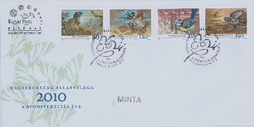 MAGYARORSZÁG ÁLLATVILÁGA IV. - SOR - FDC MAGYARORSZÁG ÁLLATVILÁGA IV. - SOR - FDC