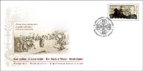 A WALESI BÁRDOK KANTÁTA VILÁGPREMIERJE - FDC A WALESI BÁRDOK KANTÁTA VILÁGPREMIERJE - FDC