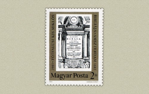 TÓTFALUSI KIS MIKLÓS BIBLIJÁJA TÓTFALUSI KIS MIKLÓS BIBLIJÁJA