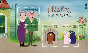 2020.  Mesehősök II.: Frakk, a macskák réme  - Bélyegblokk
