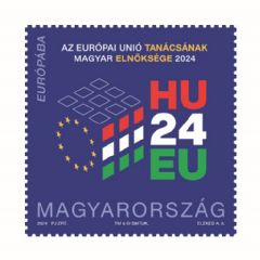2024. Az Európai Unió Tanácsának magyar elnöksége 2024 - Bélyeg 2024. Az Európai Unió Tanácsának magyar elnöksége 2024 - Bélyeg