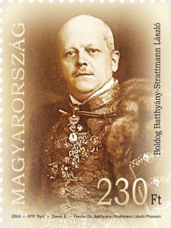 2024. Boldog Batthyány-Strattman László - Bélyeg 2024. Boldog Batthyány-Strattman László - Bélyeg