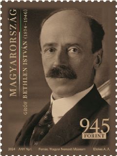 2024. 150 éve született gróf Bethlen István - Bélyeg 2024. 150 éve született gróf Bethlen István - Bélyeg