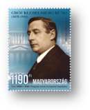 2025. 150 éve született Klebelsberg Kuno - alkalmi bélyeg