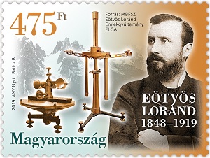 2019. Jeles magyarok: Eötvös Loránd - Bélyeg 2019. Jeles magyarok: Eötvös Loránd - Bélyeg