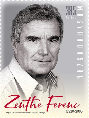 2020. Jeles Előadóművészek: 100 éve született Zenthe Ferenc - Bélyeg 2020. Jeles Előadóművészek: 100 éve született Zenthe Ferenc - Bélyeg